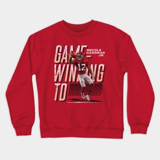 Mecole Hardman Jr. Kansas City Game Winning Crewneck Sweatshirt